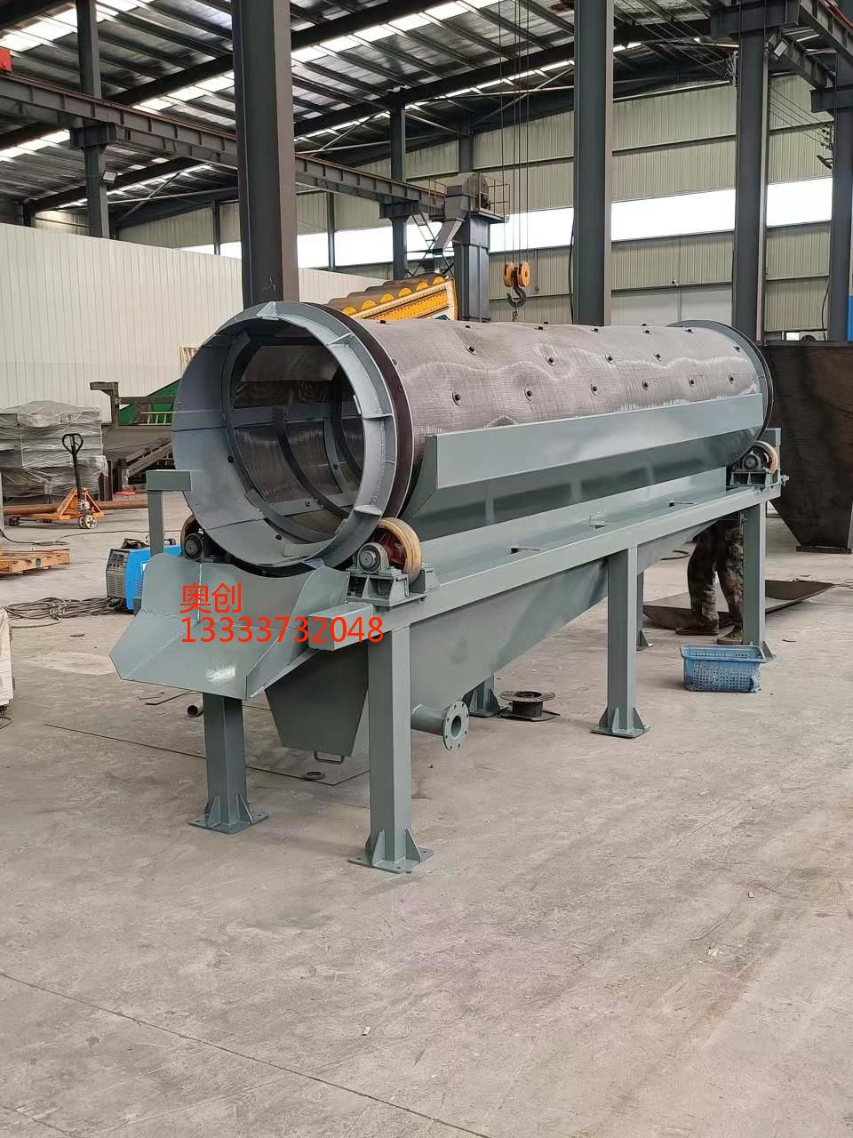 滾筒篩的安裝坡度，滾筒篩的轉速多少